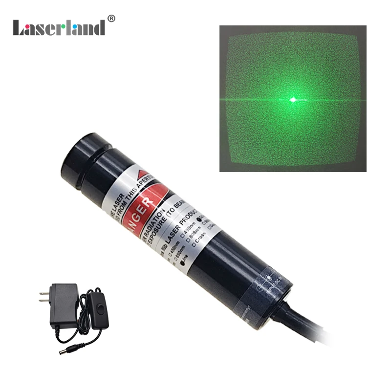 520 nm DOE grünes Speckle-Lasermodul für AFR-Gesichtserkennung
