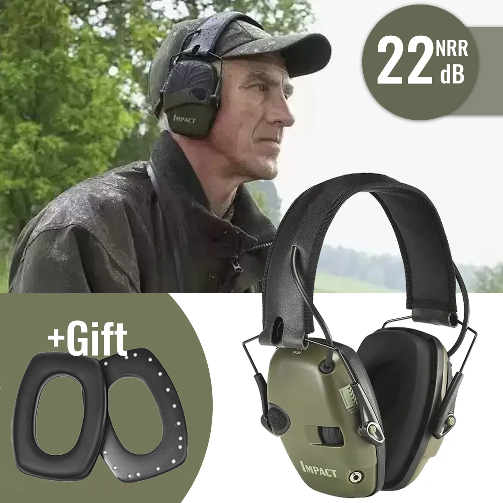 HOT Tactical Electronic Shooting Earmuff Outdoor Sports Anti-noise Headset Impact Sound Amplification Hearing Protective Headset