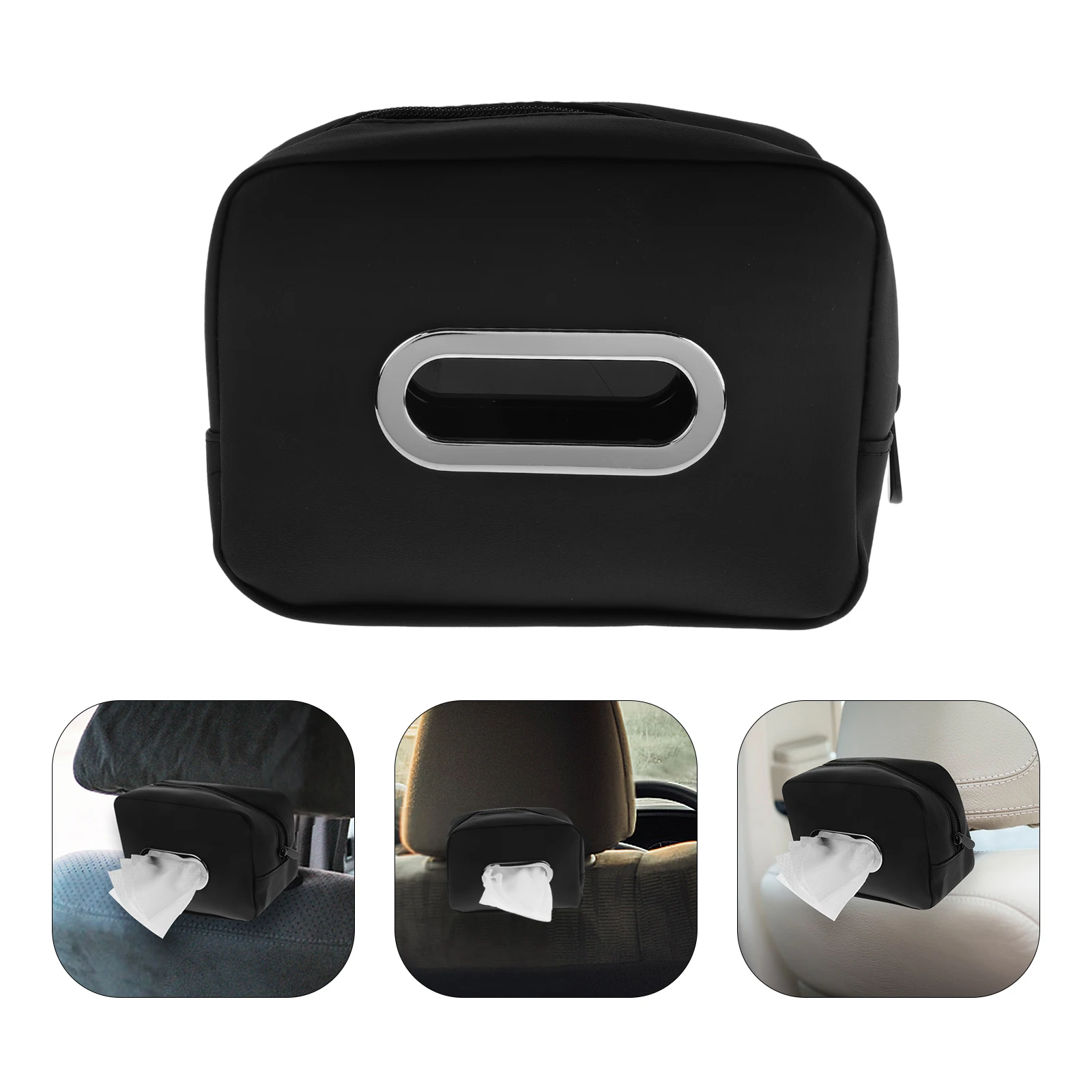 

Car Holder Sun Visor Mountable Paper Napkin Organizer Compact Durable Stain Resistant Easy Install For Vehicle Interior
