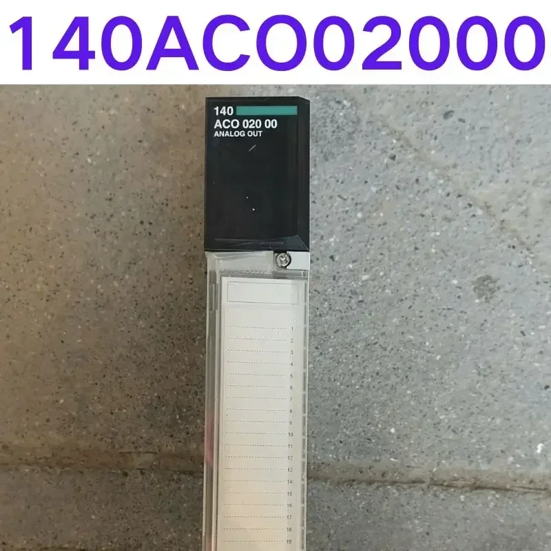 Second-hand test OK PLC module 140ACO02000