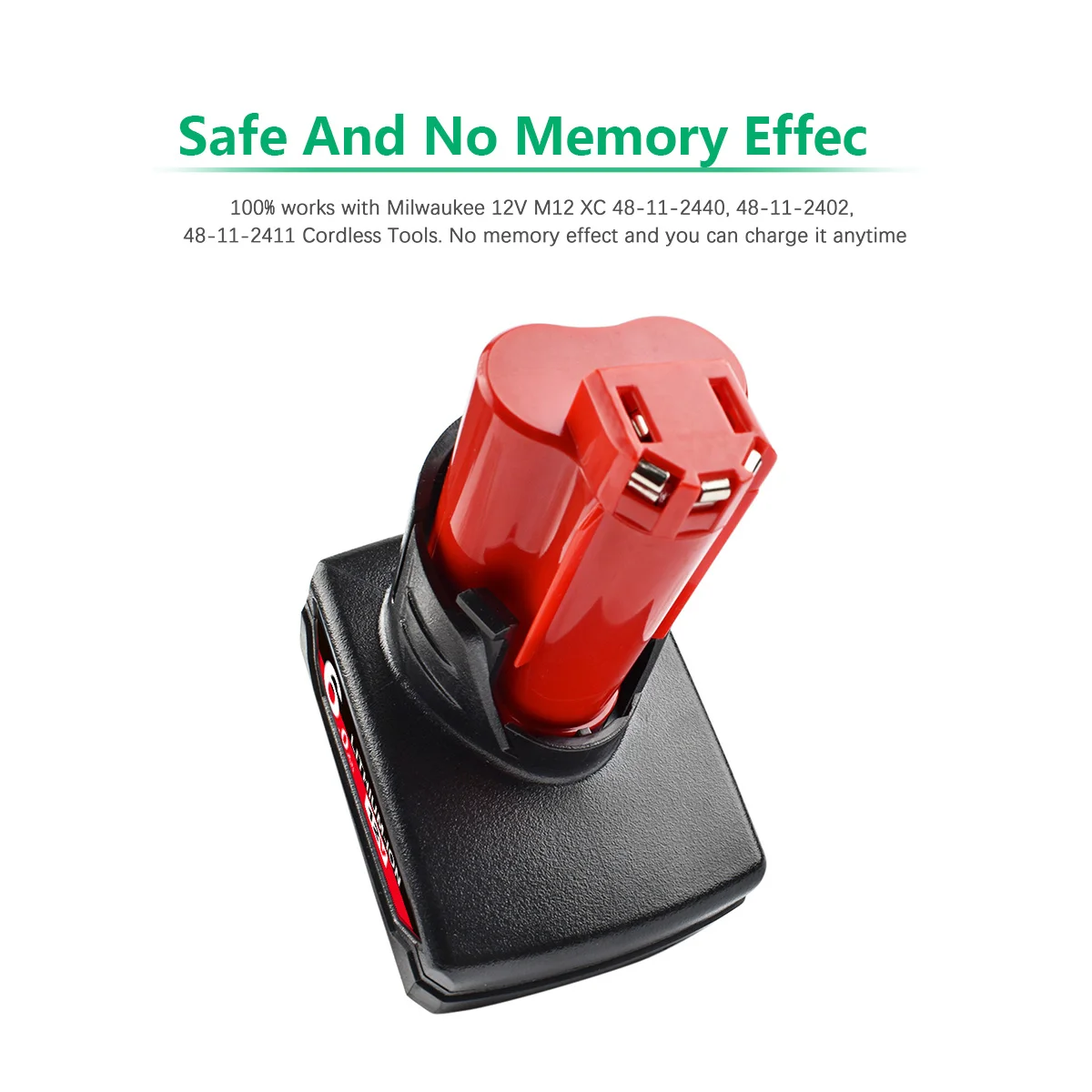 12V batterie für milwaukee m12 werkzeuge Lithium-ionen Akku 3000/6000mAh M12 XC Cordless Werkzeuge 48-11-2402 batterien