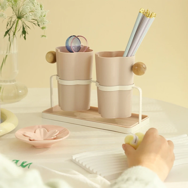 

Rog-eyMultifunctional Bracket Storage Chopsticks Tube Fashion Simple Wall Storage Strong Household Storage Chopsticks Cage
