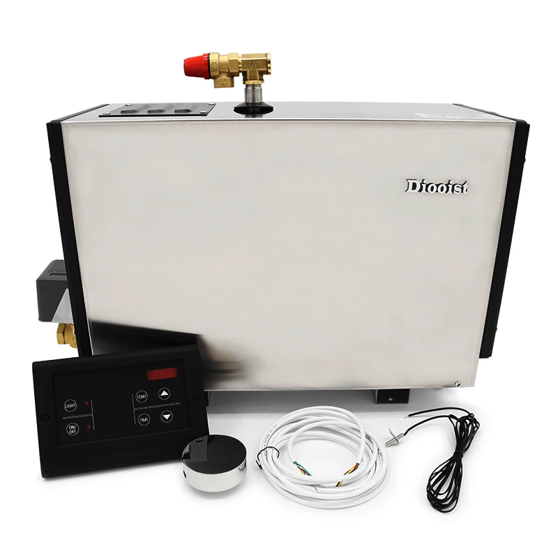 Diooist 15KW Commercial Hammam Steam Bath Generator Quick Steamer with Frame Factory Supply Hinges Open