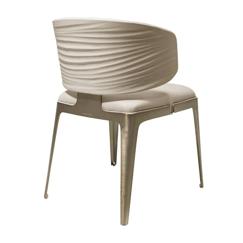 

Light luxury Italian style, family dining chair, modern simple leisure book chair