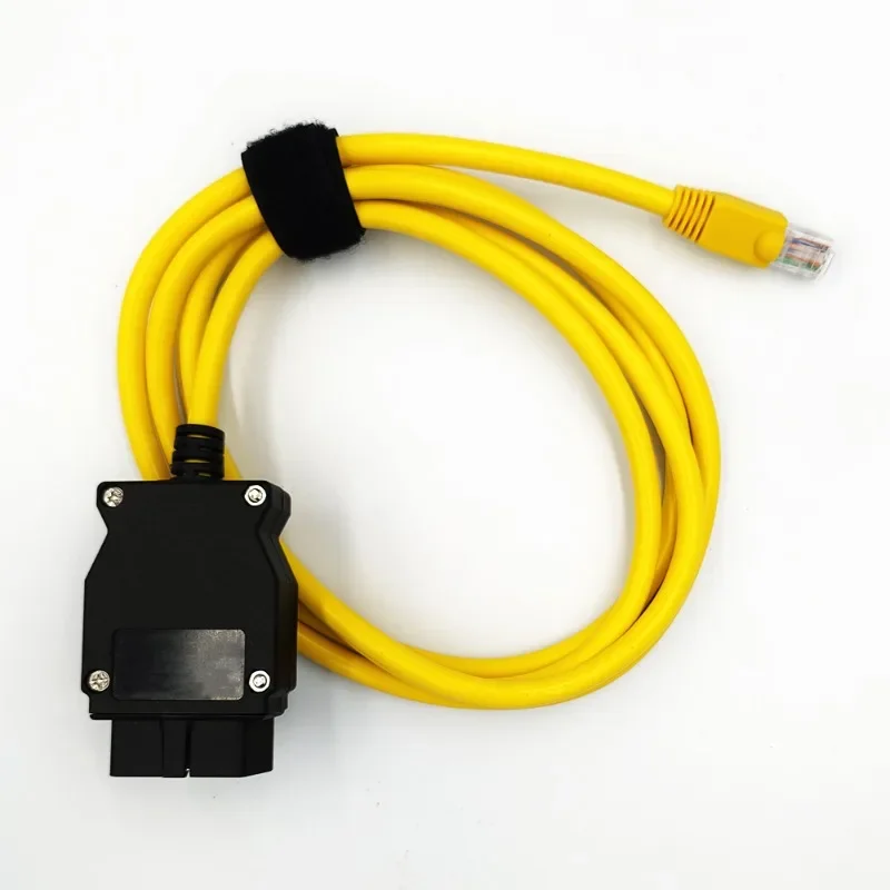 Lyr ENET Coding Cable Ethernet to OBD2 Diagnostic Interface ENET ICOM Connector for BMW F-Series