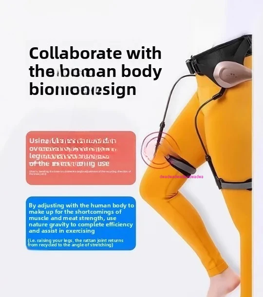 معزز للهيكل الخارجي لتسلق الجبال - مشاية لكبار السن، مساعد لدعم الركبة للتسلق والمشي