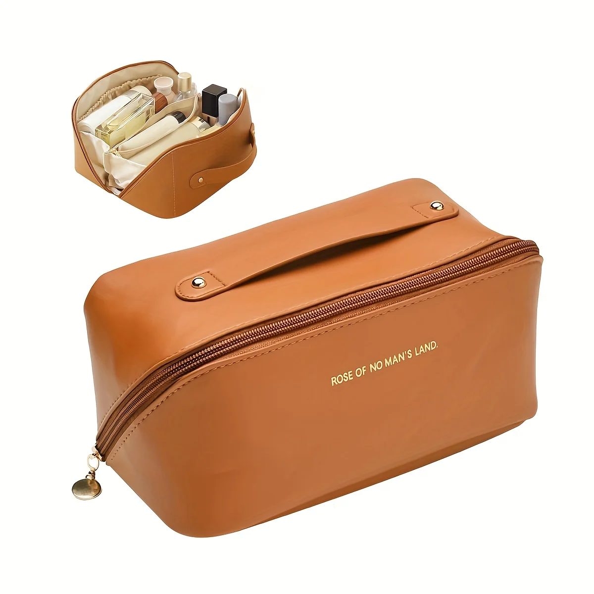 Organizador de maquiagem feminino kit de higiene pessoal saco compõem caso bolsa de armazenamento luxo senhora caixa, saco de cosméticos, saco organiz