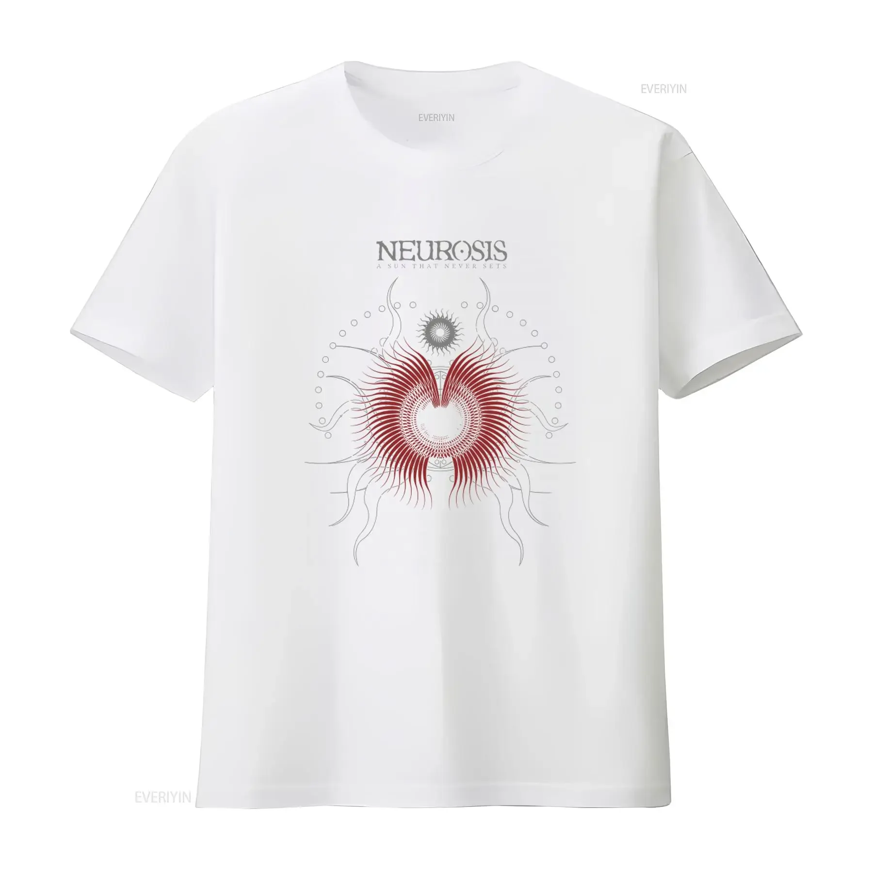 New Limited Neurosis A Sun That Never Sets T Shirt Available in Sizes S to 5XL vintage Washed Top For Everyday Wear Breathable