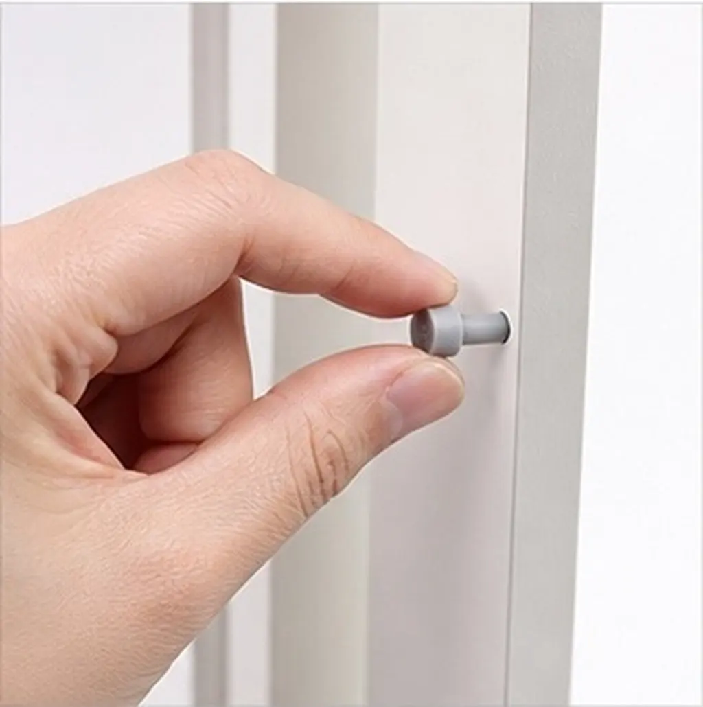20Pcs Silicone Anti-Collision Door Bumpers Cabinet Drawer Fridge Elevator Bumper Guards Noise Dampening Buffer Pads Wall