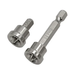 25/50mm Plasterboard Positioning Screwdriver Bits PH2 1/4inch Shank Screws Locating Batch Head For Woodworking Tools  Dropship