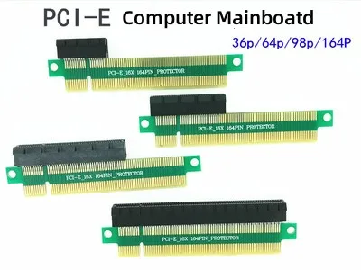 Computer Mainboatd PCI-E 16X Test Increase Card PCI express Riser Graphics Card Protection Slot