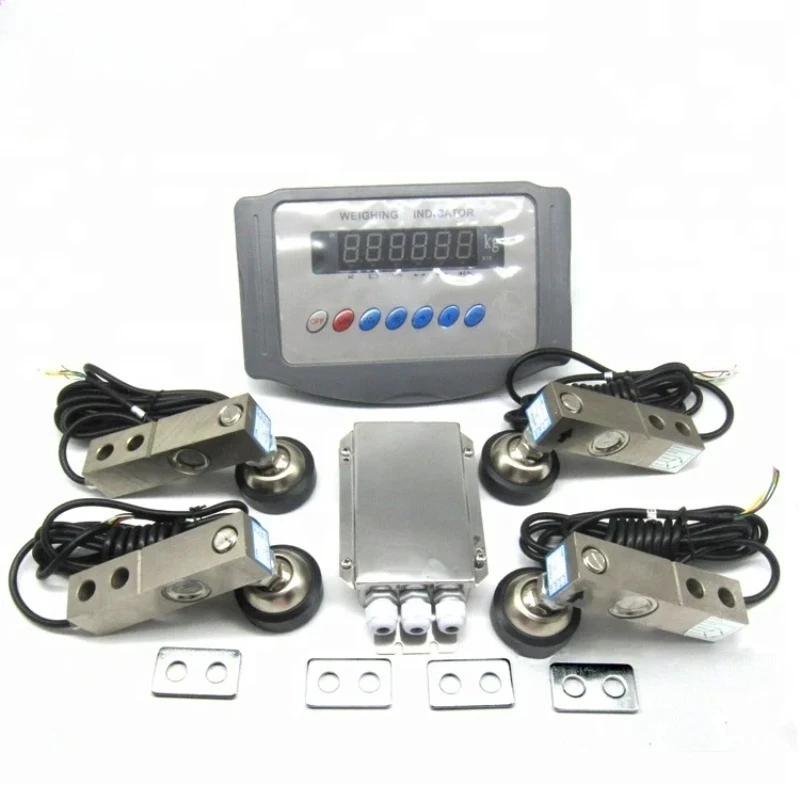 SC8320C Prices Of 300Kg 500Kg 1000kg 2000Kg 3000Kg Electronic Platform Livestock Weight Scale Load Cell Sensor