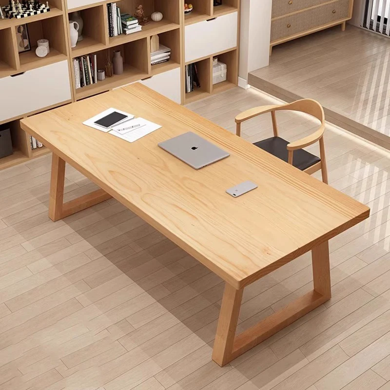 Room Reading Desk Tables Notebook Study Organizer Office Computer Desk Bedroom Wooden Escritorios De Ordenador Furniture Home