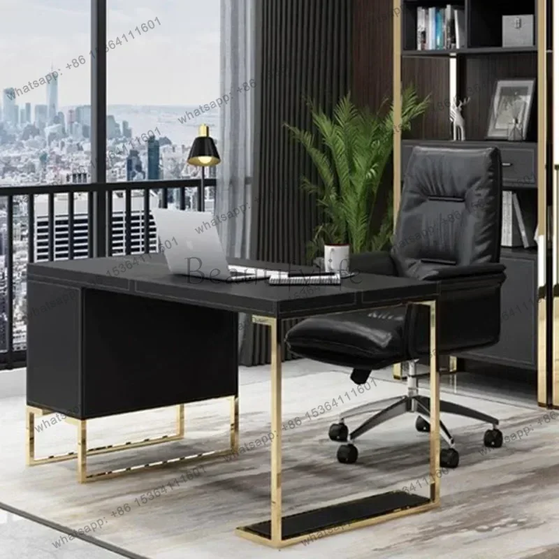 LD Luxury Reception Office Desk Table Professional Portable Office Desk Bedroom Design Princess Show Escrivaninha