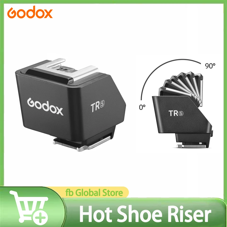 Godox TR TTL Hot Shoe Riser для вспышки камеры iT20 iT22 iT30Pro, совместимый с Canon Nikon Sony Fuji Olympus