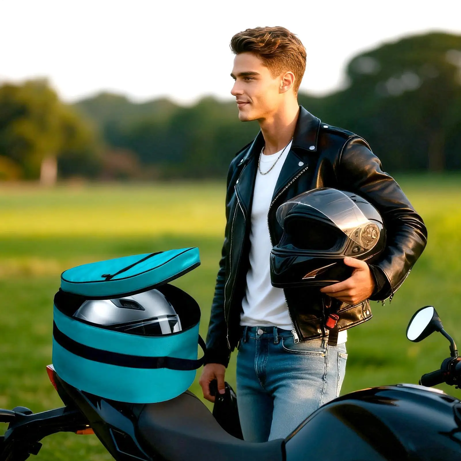 

Сумка для велосипедного шлема, водонепроницаемый держатель для конного шлема, портативная амортизирующая сумка для конного спорта для мужчин и женщин, спортивное оборудование