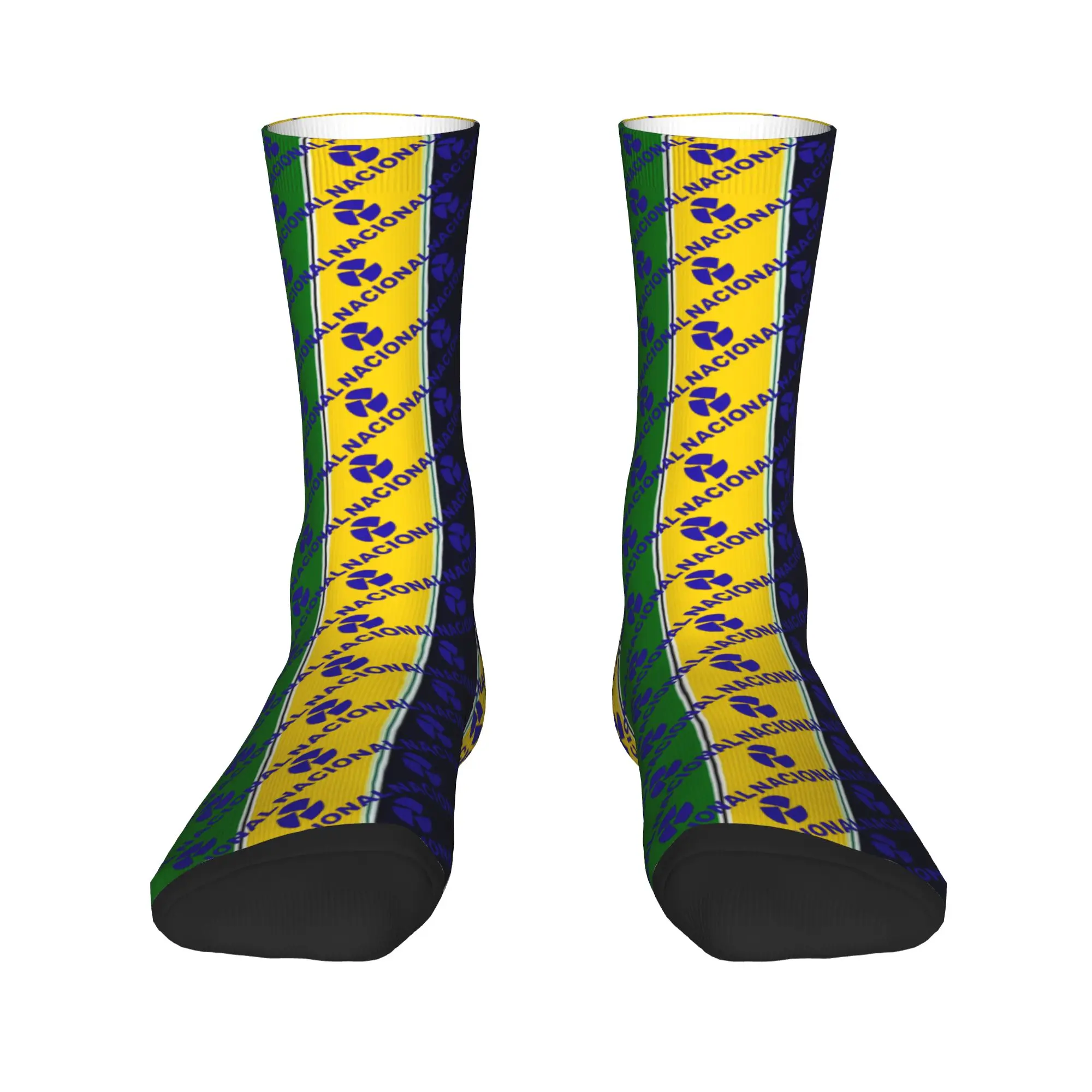 

Fun Print Ayrtons Brazilian Racing Driver Senna Socks for Men Women Stretchy Summer Autumn Winter Crew Socks