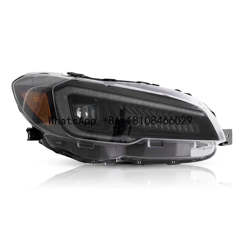 Faros LED de fábrica para Subaru WRX STI 2015-2021, accesorios de luces para automóviles, piezas de sistemas de iluminación automática, secuencial