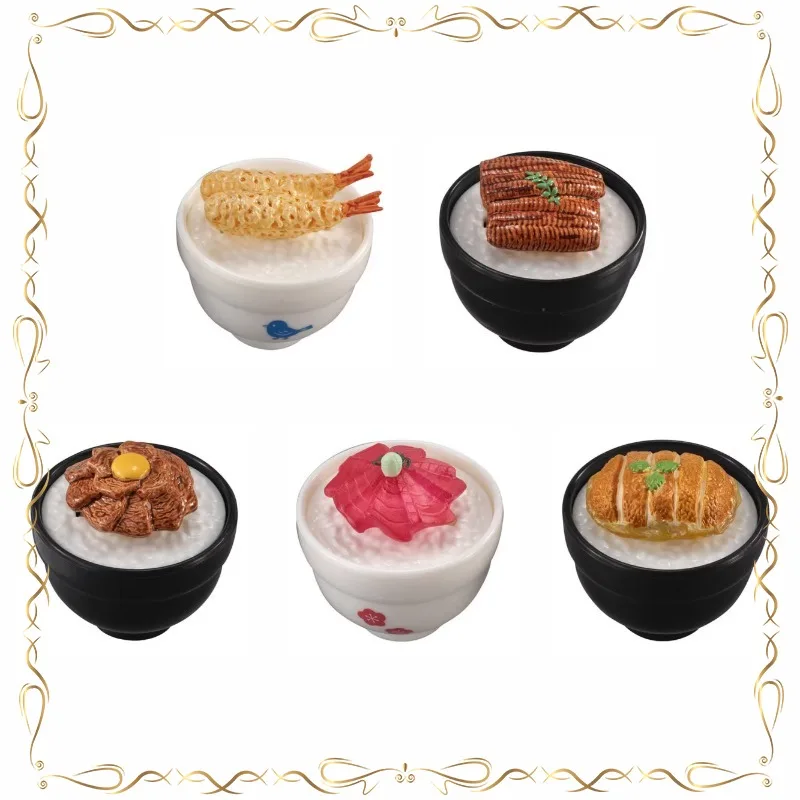 

Gashapon Tempura Ring Childhood Memories Keepsake Children's Day Gifts Action Figure Model Toys