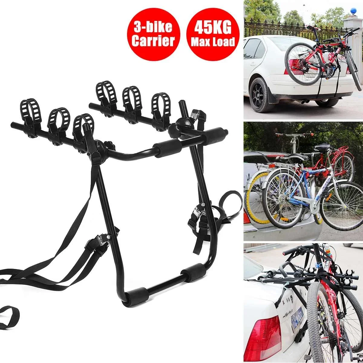 Bike Car Universal Carrier Rack Cycling Stand Quick Installation Storage Carrier For Car SUV Trunk Bicycle Mount Rear Racks