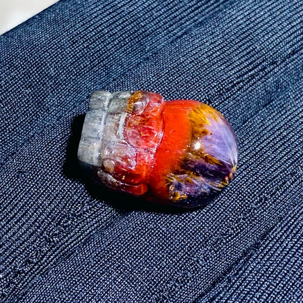 1PCS Natural High Quality Aurora Quartz Pixiu Dragon Turtle Carving Polished Reiki Healing Feng Shui Energy Room Decor Gift