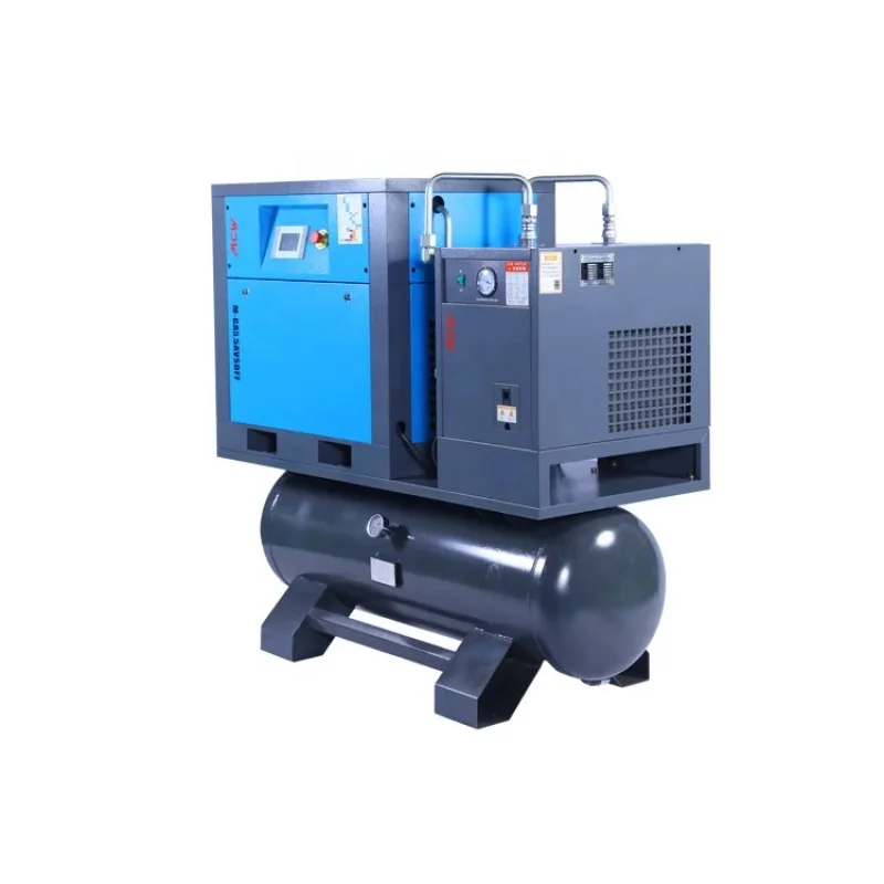 

New vals 5.5KW/.5 VSD Screw All in One Integrated Compressor Industrial hinery