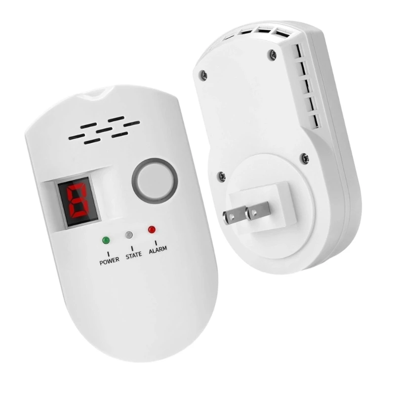 

A2BA Combustible Monitoring Device With brightened Display For Natural LPG Emission Warning 110V