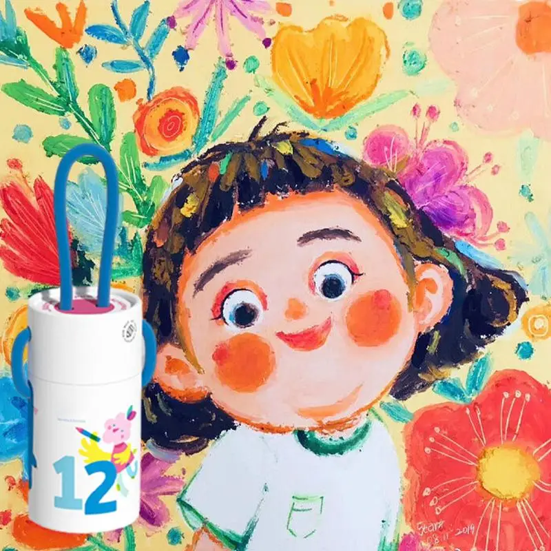 Разноцветные разноцветные карандаши для рисования, 12 шт.