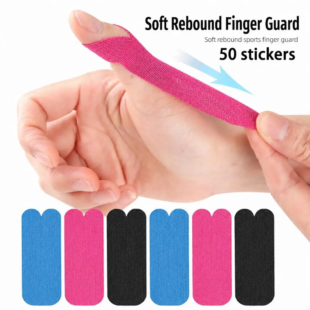50 Pcs Self-Adhesive Elastic Motion Tape, Thumb Joint Support Patches for Thumbs, Fingers & Toes Protection