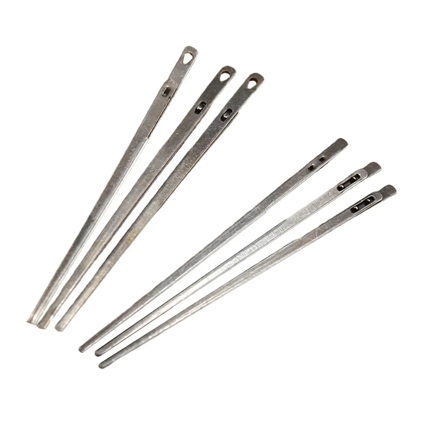 3pcs DIY leather sewing craft tool Hole leather knitting needle double hole leather rope lace needle Hand sewing needle