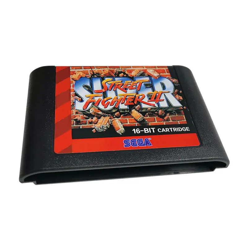 16 Bit Game Cartridge - Super SFighter 2 MD Card For PAL and NTSC Original Genesis/Mega Drive Video Game Console | Region Free