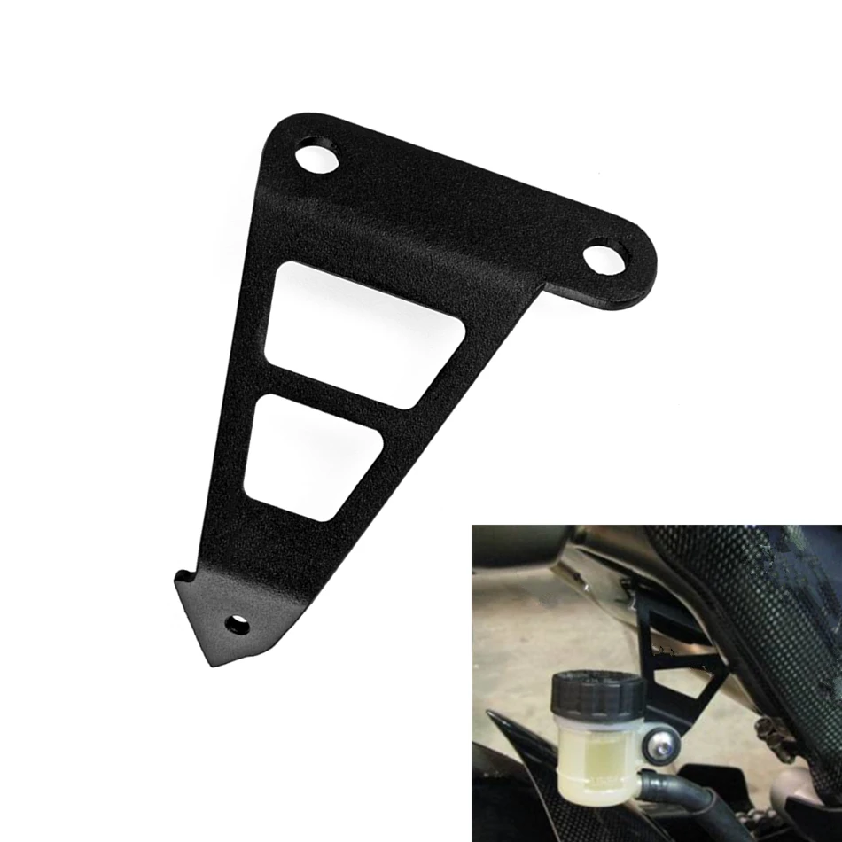 For YAMAHA YZF R1 2009-2014 Rear Passenger Footpeg Removal Delete Plate Motorcycle Reservoir Holder Pillion Bracket