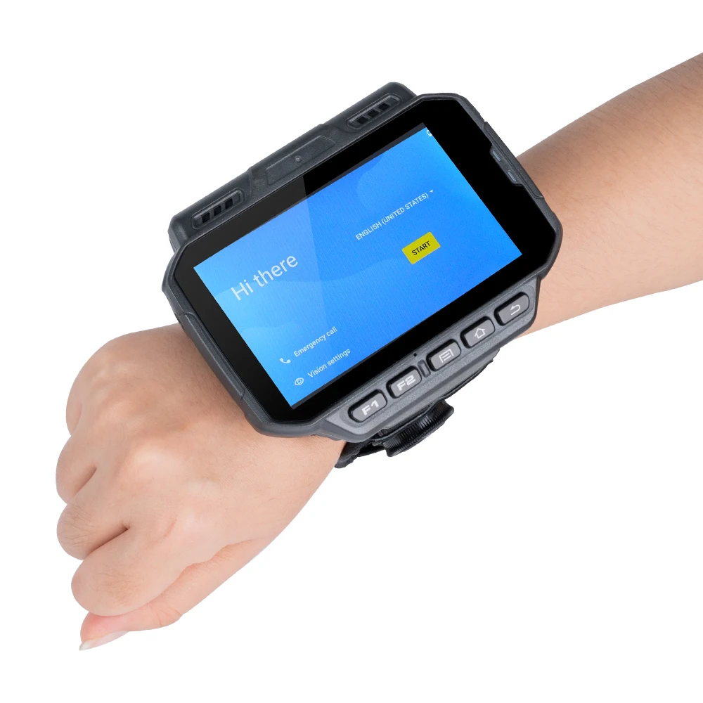 Wrist Mounted Tablet Android Wearable Barcode Scanner WT04