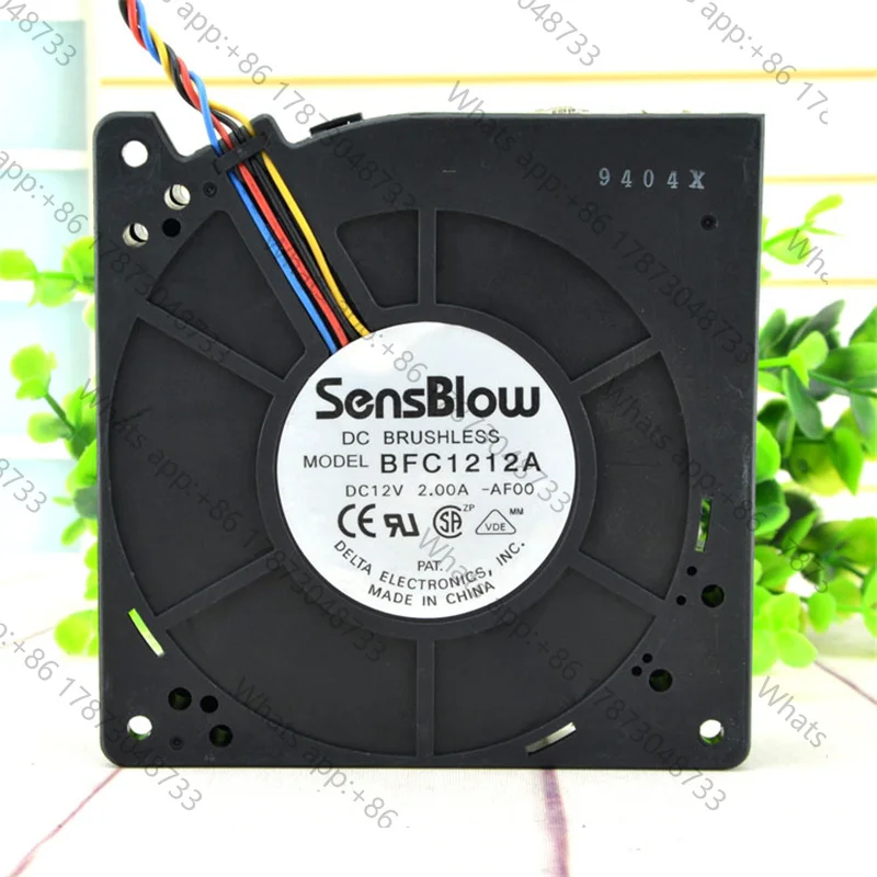 Tool PartsOriginal BFC1212A 12032 12V 2.00A 12cm four-wire large air volume turbo blower