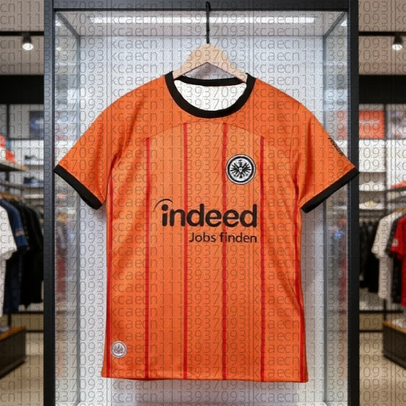Camiseta de Fútbol Ligera de Secado Rápido para Hombre y Mujer, Nueva Camiseta Deportiva de Frankfurt 2026, Camiseta Informal a la Moda