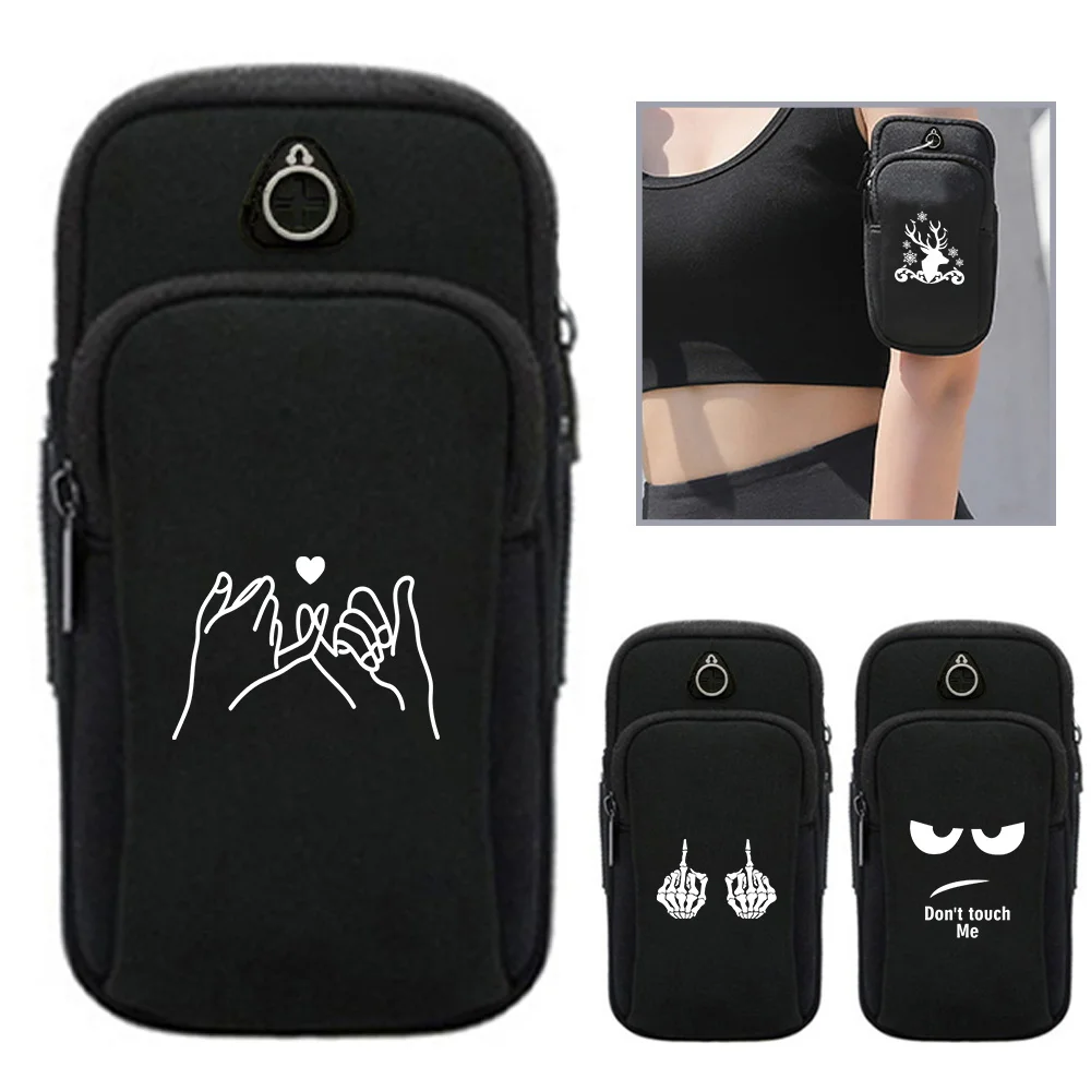

Waterproof Zipper Running Armband Phone Bag for IPhone Workout Wallet Pouch for Samsung S24 Ultra