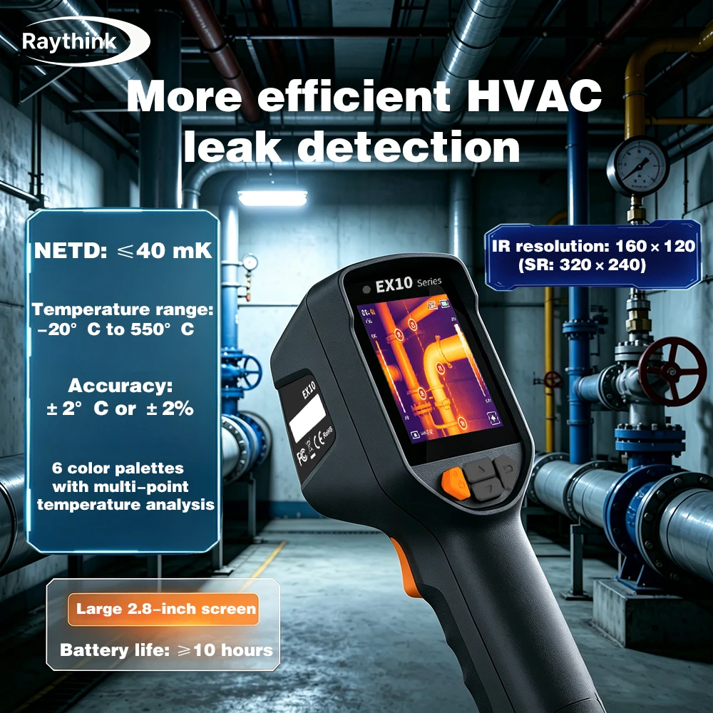 Infrared Thermal Imager 2.8-inch Large Screen Portable Handheld Thermal Imager Industrial And Household Inspection Device