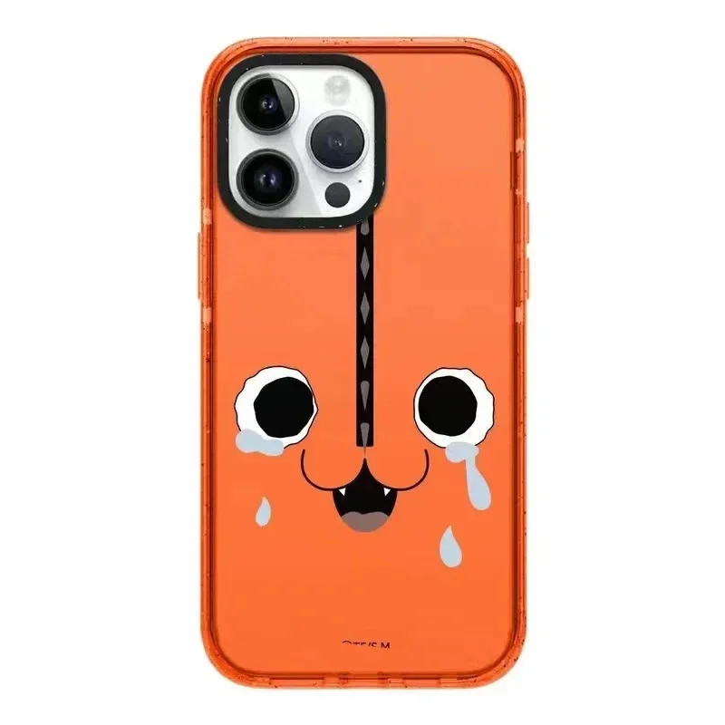 

Magsafe Acrylic Anime Chainsaw Phone Case Cover for iPhone 12 13 14 15 Pro Max Case for iPhone 15 ProMax