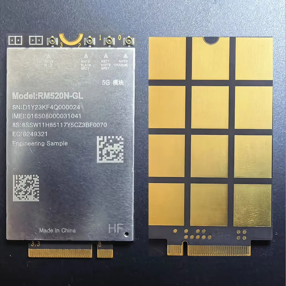 RM520N-GL 5G Sub6GHz mmWave Module Wireless PCIE WWAN Card For T14s Gen5 Gen6 P16v Gen2 Laptop Magic Bay Studio