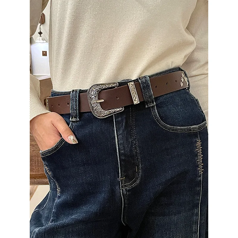 حزام ELFSACK عتيق من المعدن الصلب ثلاثي الأبعاد على شكل نجمة للنساء