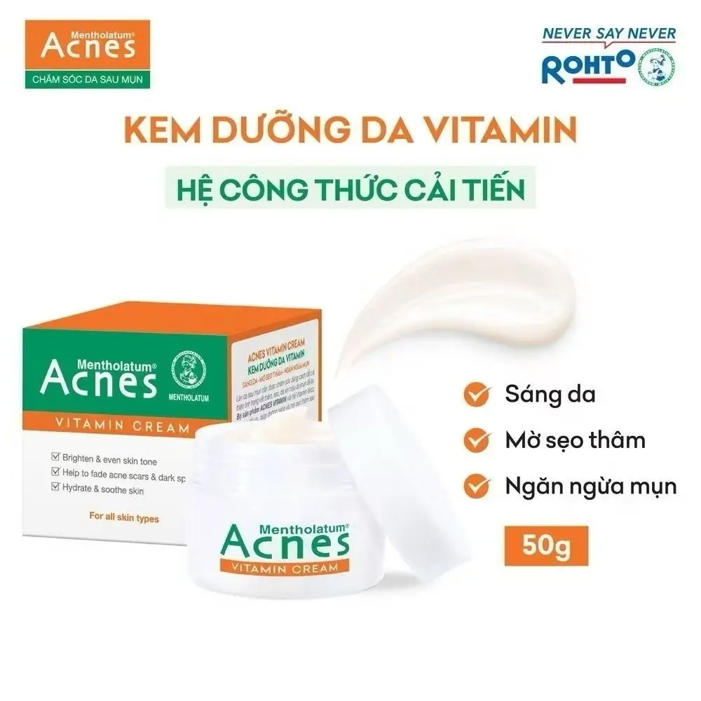 

​​Vietnam Acnes Vitamin Cream 50g Daily Moisturizing Face Cream