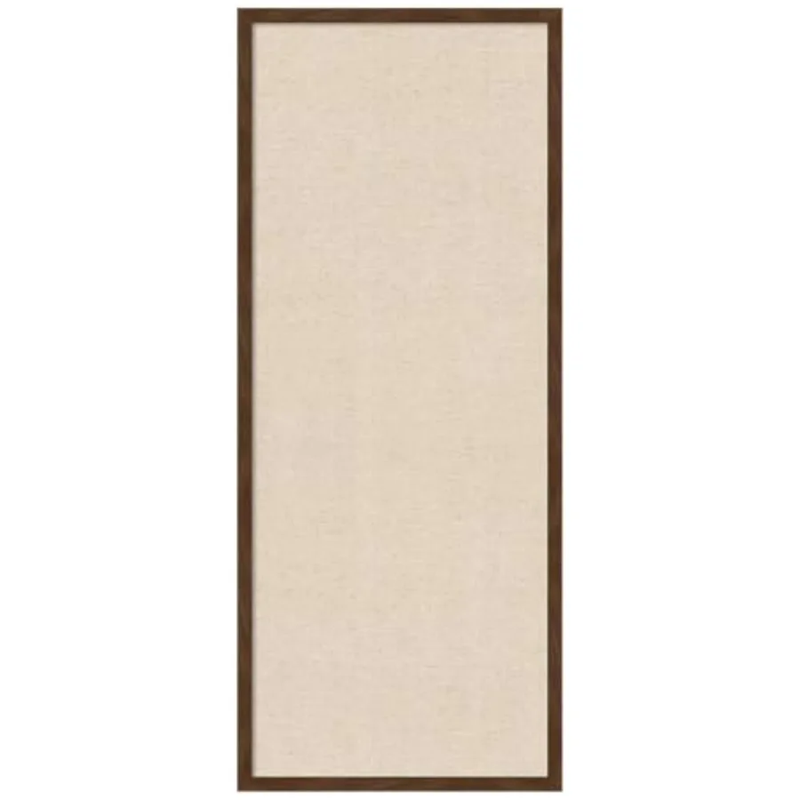 

Тканевая доска для заметок в рамке 17 x 41 дюймов, нейтральный льняной цвет, с принтом в деревенском стиле, для использования в качестве доски для мечтаний или настенной доски.