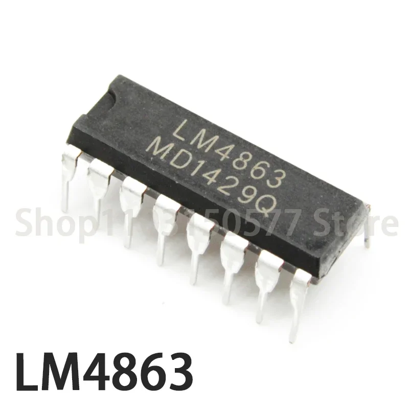 10piece LM4863 LM4863N LM4863D-DIP16