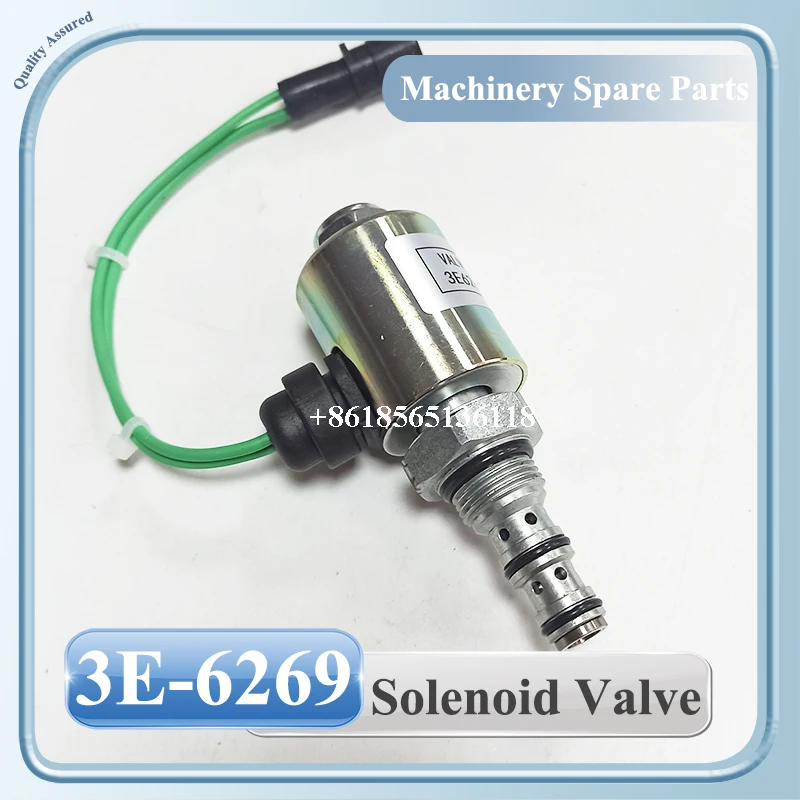 

Электромагнитный клапан колесного погрузчика 3E6269 3E-6269 Главный гидравлический насос 24 В для экскаватора 910E 910F 918F 928G