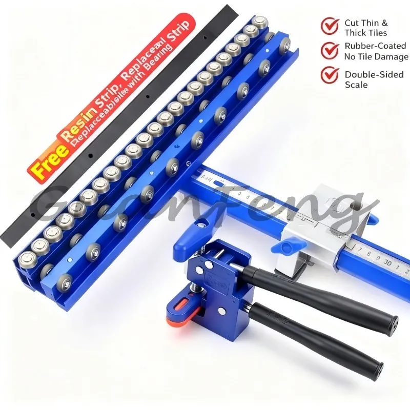 ZT5 T-Shaped Tile Push Cutter, Imported Compass Cutter, Sharp Tip for Large Slab & Sintered Stone Circle Cut