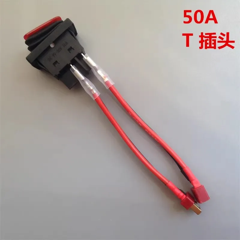 Modèle Rc bateau t-plug Xt60 30A 50A interrupteur étanche 4 broches 2 positions