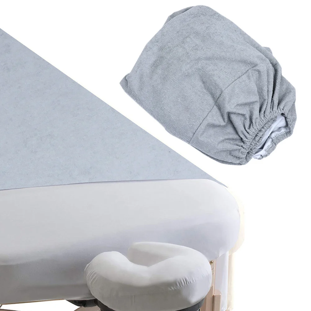 

Breathable Oil-Proof Massage Bed Cover Washable Reusable Microfiber Table Sheet Professional Wear-Resistant Comfortable Spa