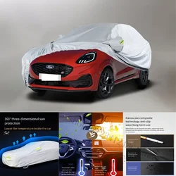 For Ford Puma fit Outdoor Protection Full Car Covers Snow Cover Sunshade Waterproof Dustproof Exterior Car cover protection