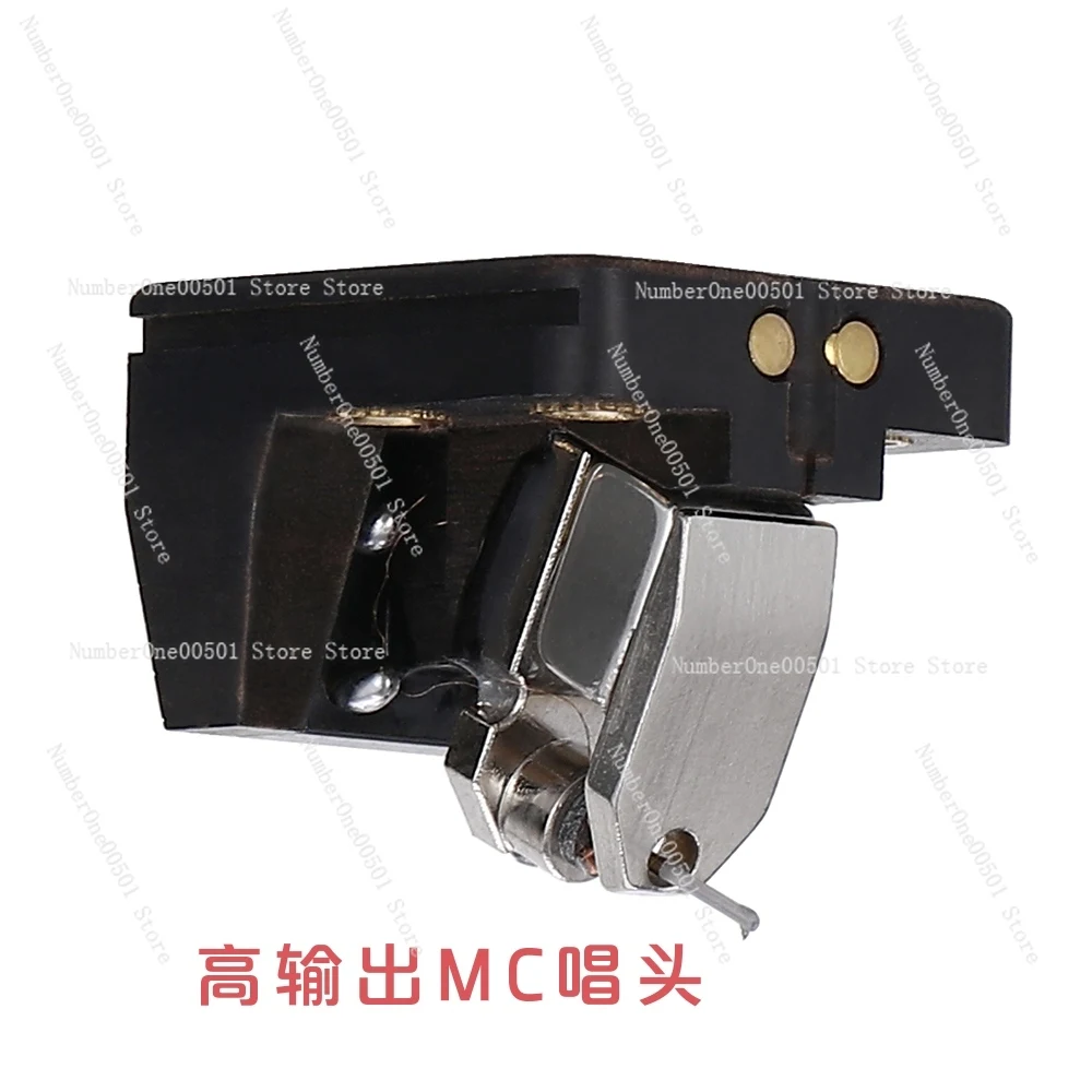 خرطوشة MC فونو 0.8 مللي فولت عالية الإخراج LP مسجل فينيل قلم ماسي بيضاوي الشكل