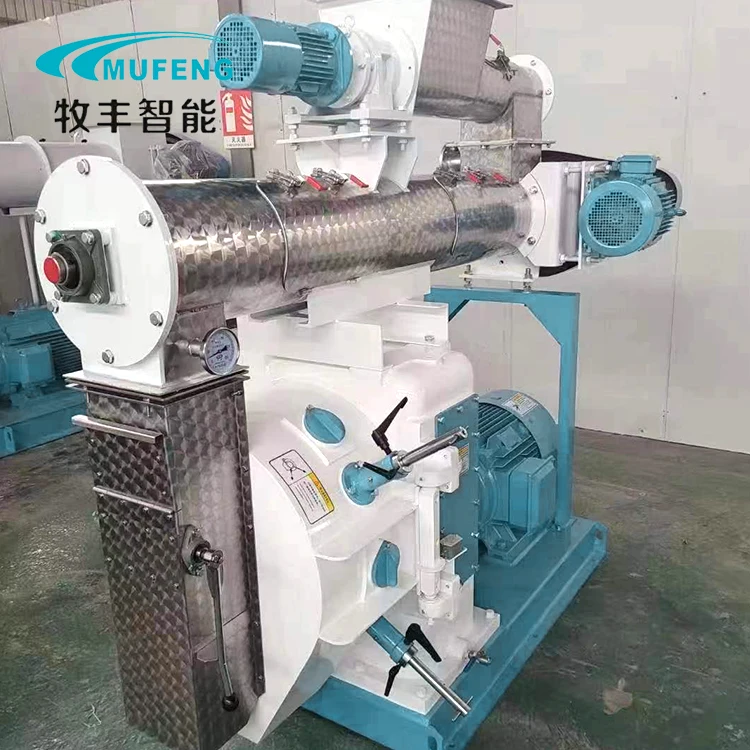 Henan Mufeng Poultry Feed Processing Machine Pellet Mill Machines Of Animal Feed Pellet Machine Cattle